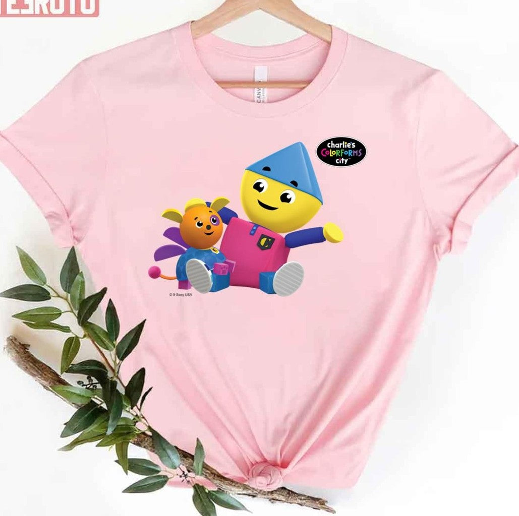 Charlie's Colorforms City Charlie And Klunk Unisex T-Shirt