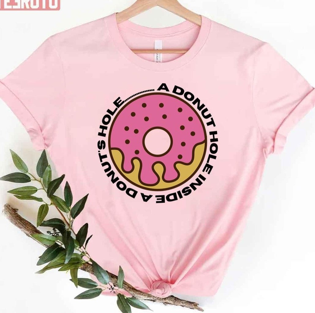 A Donut Hole Inside A Donut's Hole Knives Unisex T-Shirt