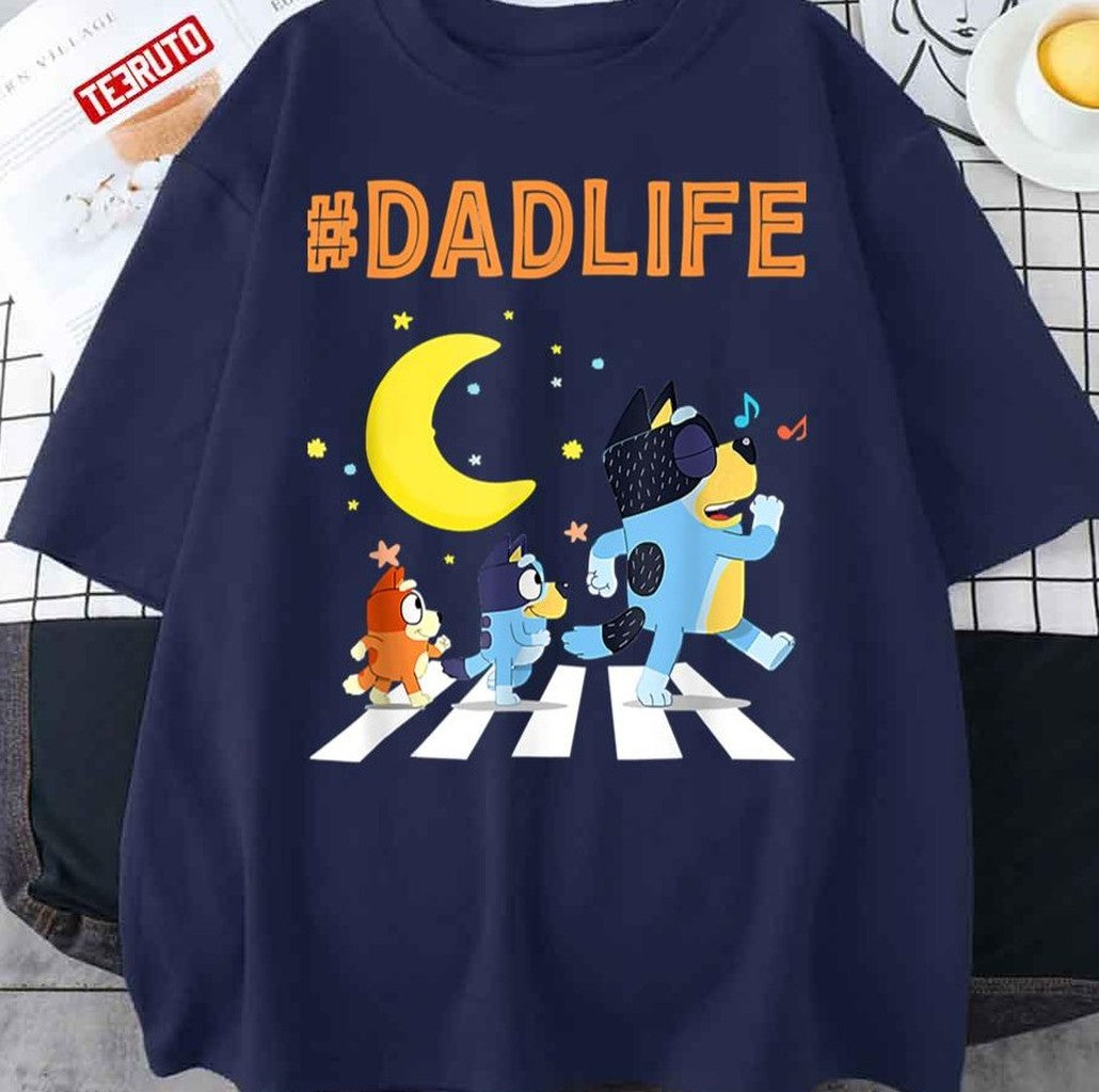 Blueys Dadlife Fathers Day Cute Design Unisex Sweatshirt