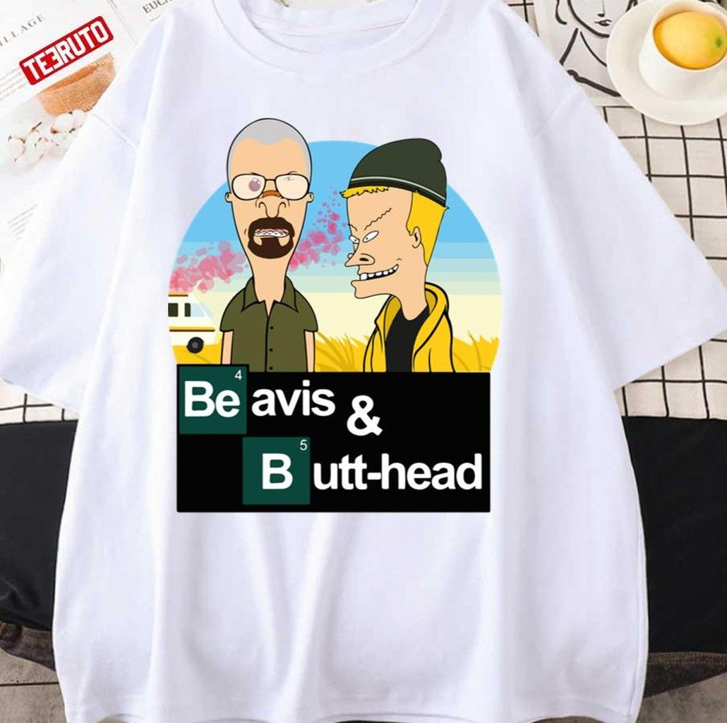 Breaking Bad Design Beavis And Butthead Unisex T-Shirt