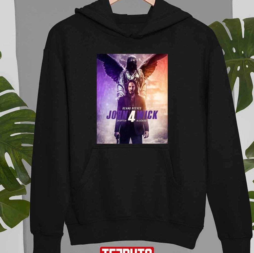 Chapter 4 John Wick Blackout Design Unisex T-Shirt