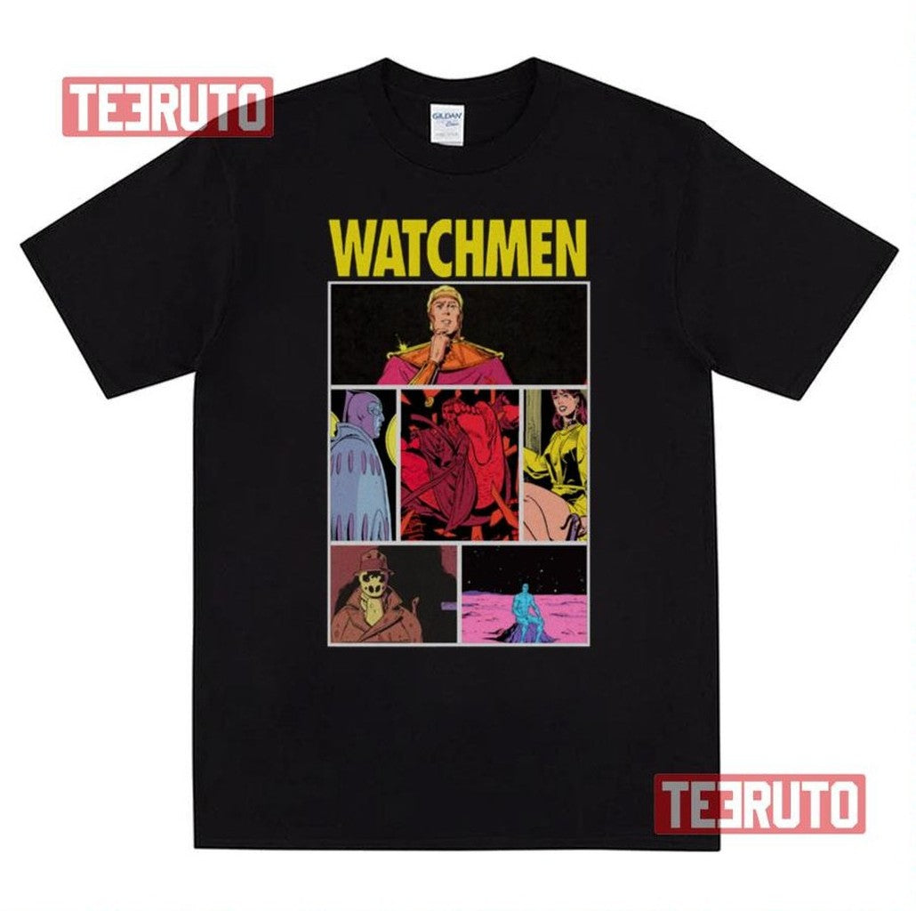 Cartoon Design Watchmen Unisex T-Shirt