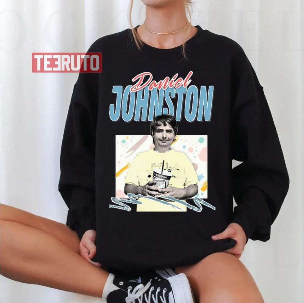 90s Style Aesthetic Daniel Johnston Tribute Design Unisex T-Shirt