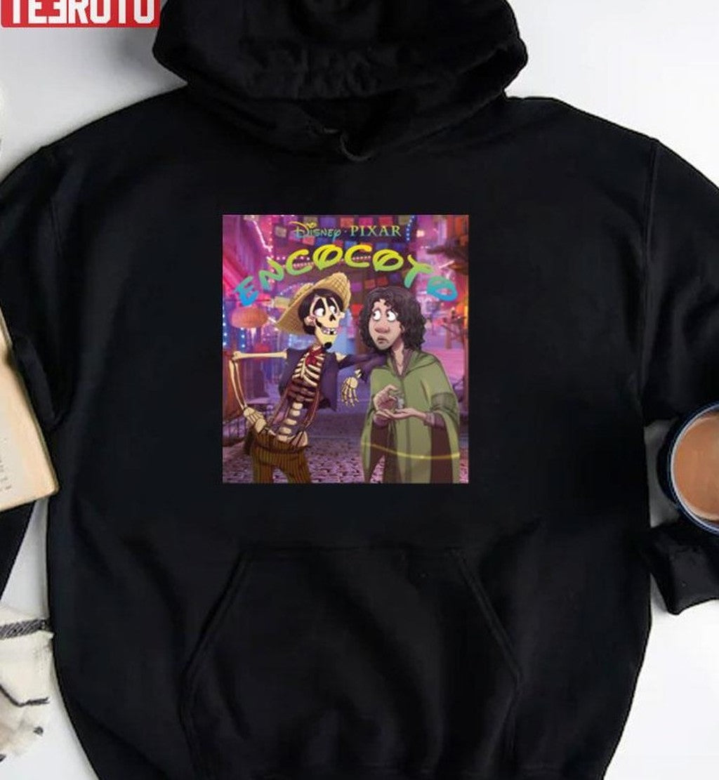 Bruno Madrigal Encanto And Hector Coco Cartoon Disney Movie Chacracters Unisex T-Shirt