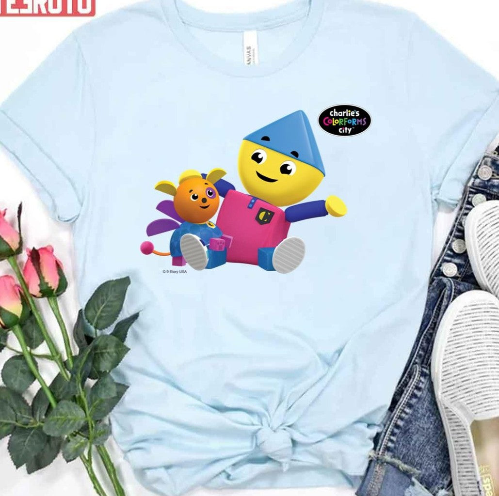 Charlie's Colorforms City Charlie And Klunk Unisex T-Shirt