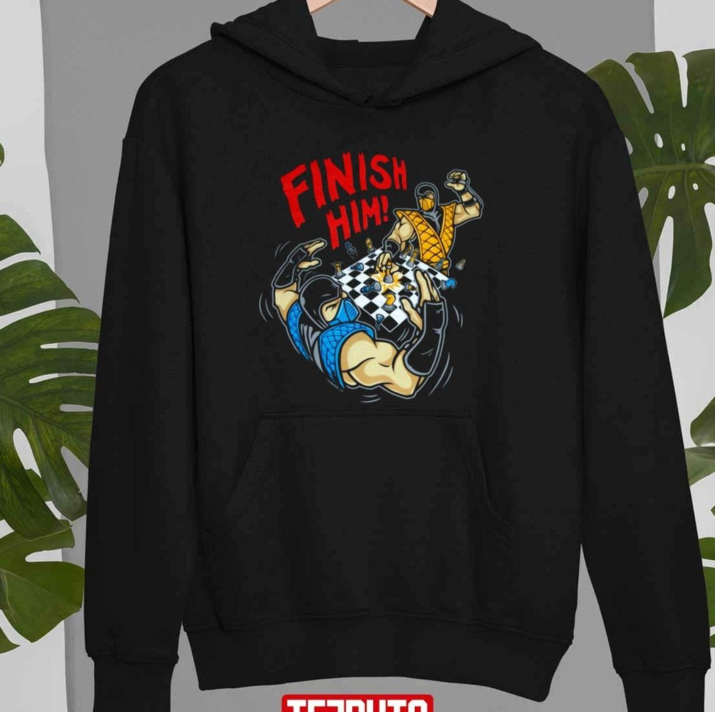 Chess Finish Him Unisex T-Shirt