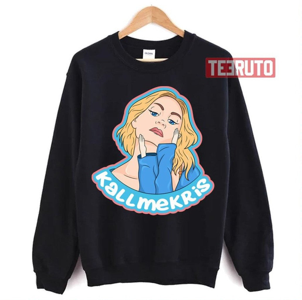 Cartoon Kallmekris Famous Tiktoker Design Unisex Sweatshirt