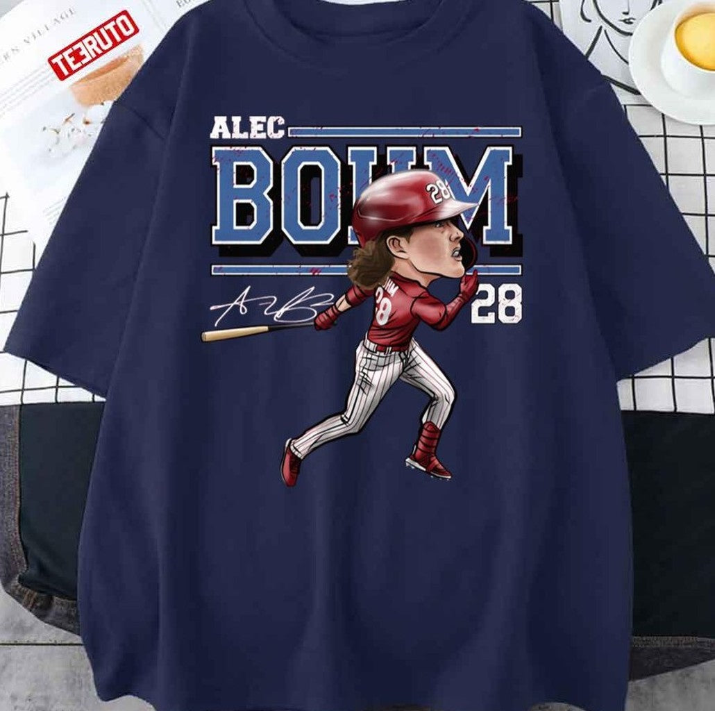 Chibi Alec Bohm Cartoon Philadelphia Phillies Unisex Sweatshirt
