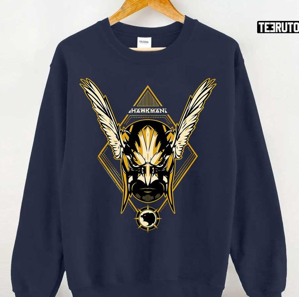 Cartoon Design Black Adam Hawkman Unisex Sweatshirt