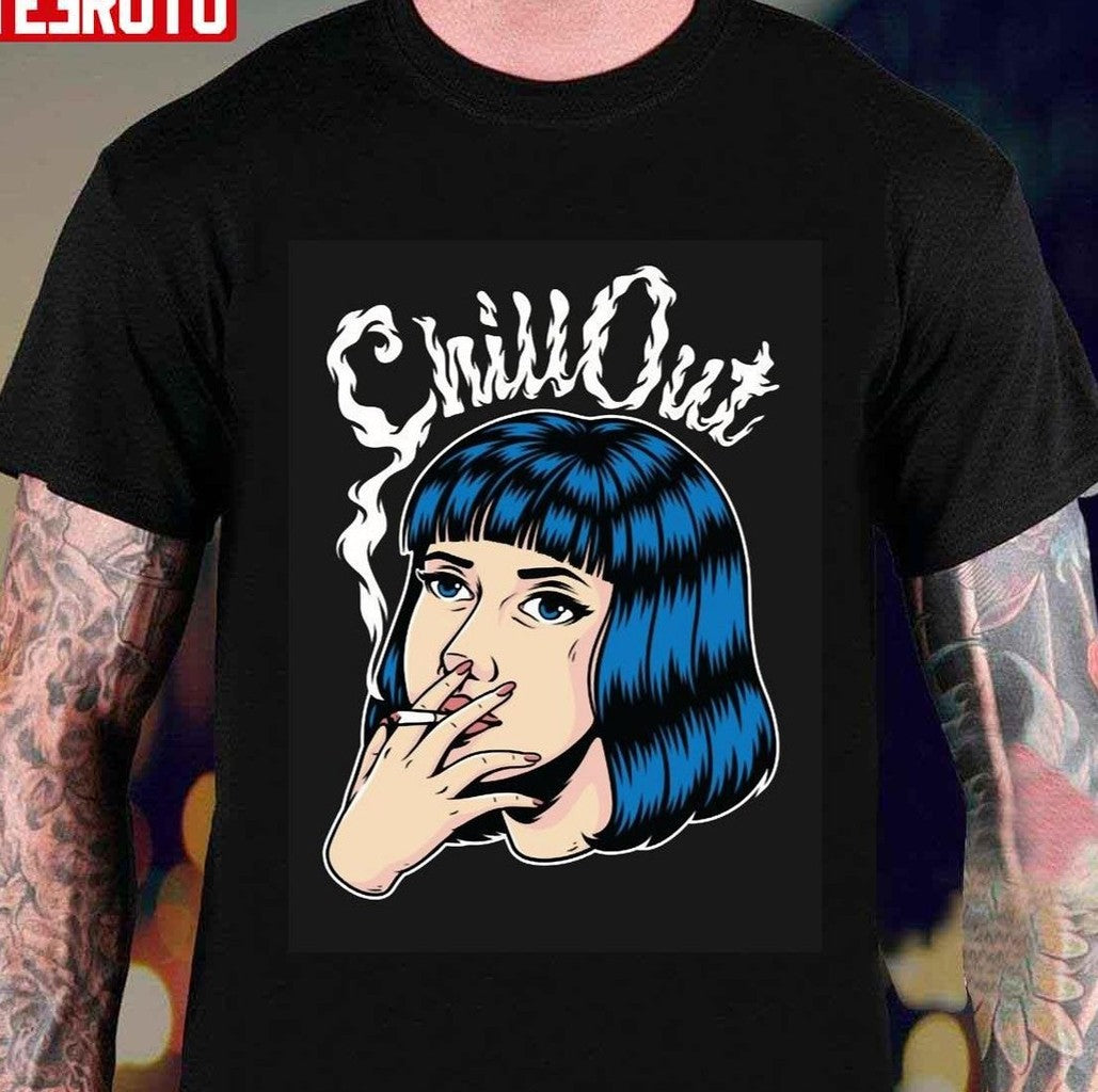 Chill Out! Mia Wallace Pulp Fiction Unisex Sweatshirt