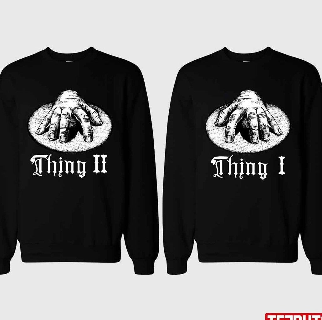 Character Thing Ii Addams Family Right HandUnisex Sweatshirt