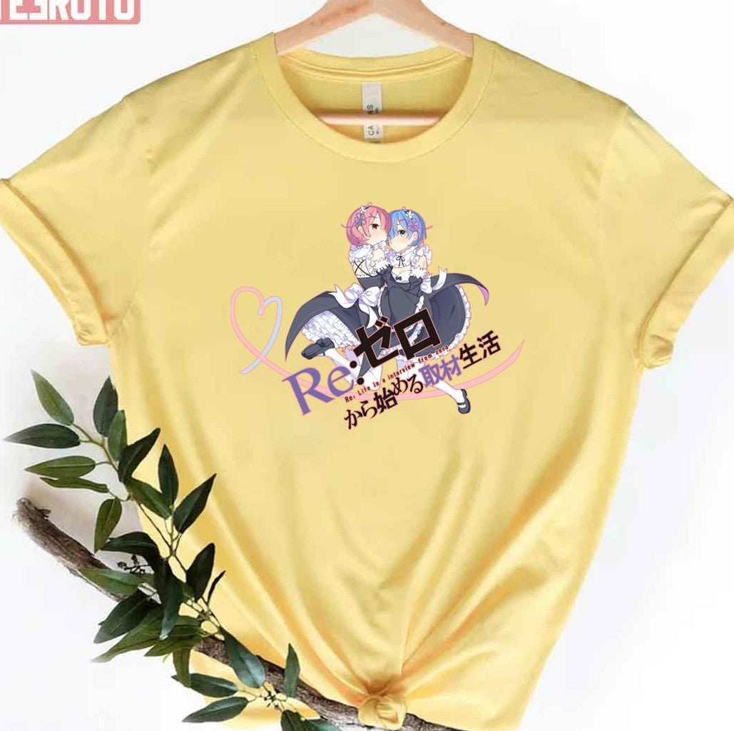 Chibi Duo Rezero Unisex T-Shirt