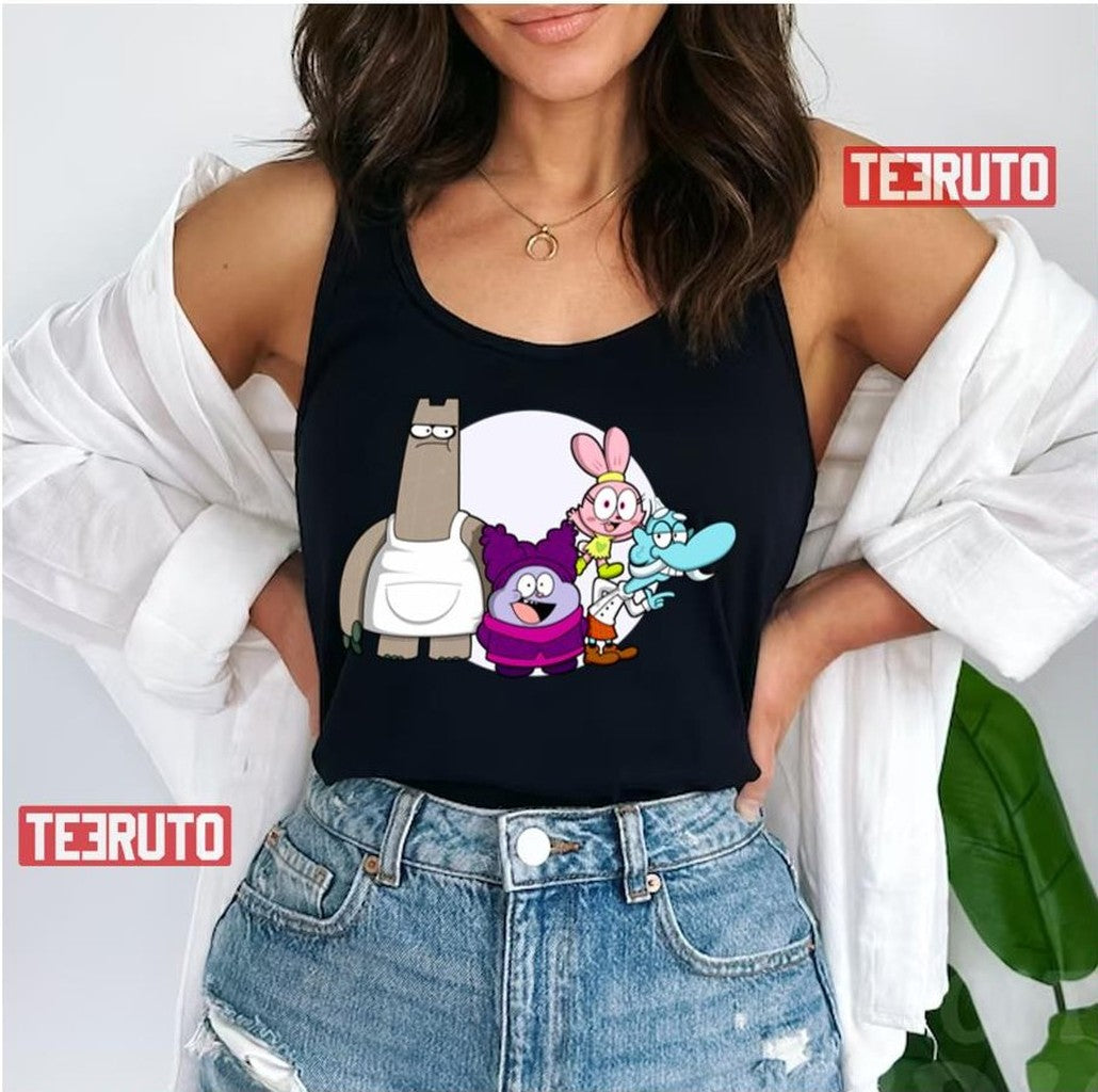 Cartoon Logo Chowder Unisex T-Shirt