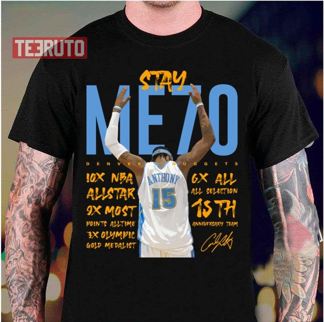 Carmelo Anthony Stayme7o Unisex T-Shirt