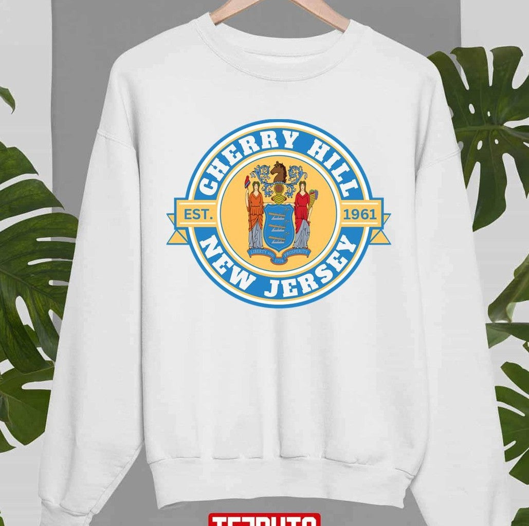 Cherry Hill New Jersey Seal Unisex Sweatshirt