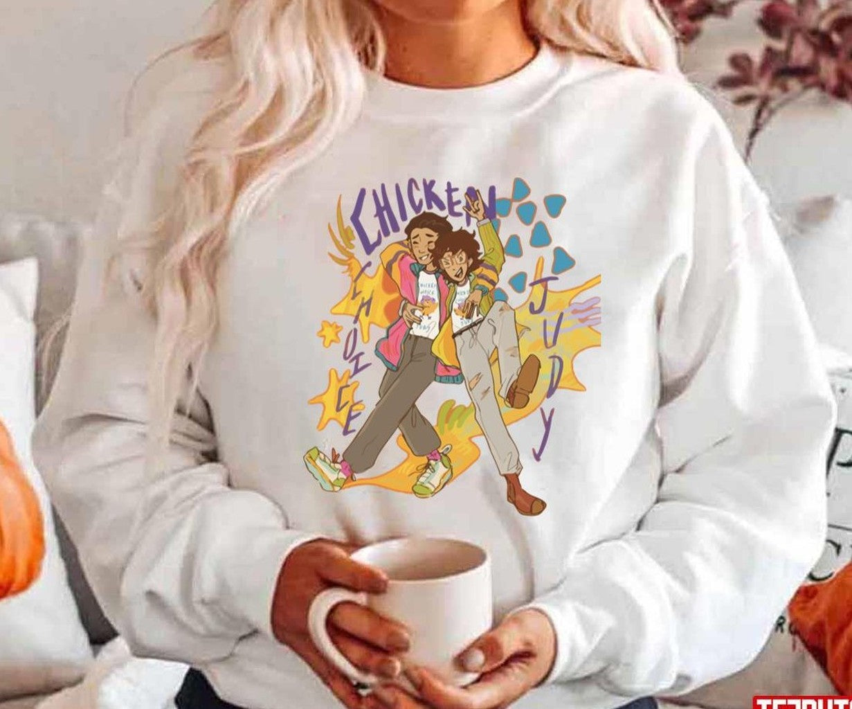 Chicken Choice Judy Infinity Train Unisex Hoodie