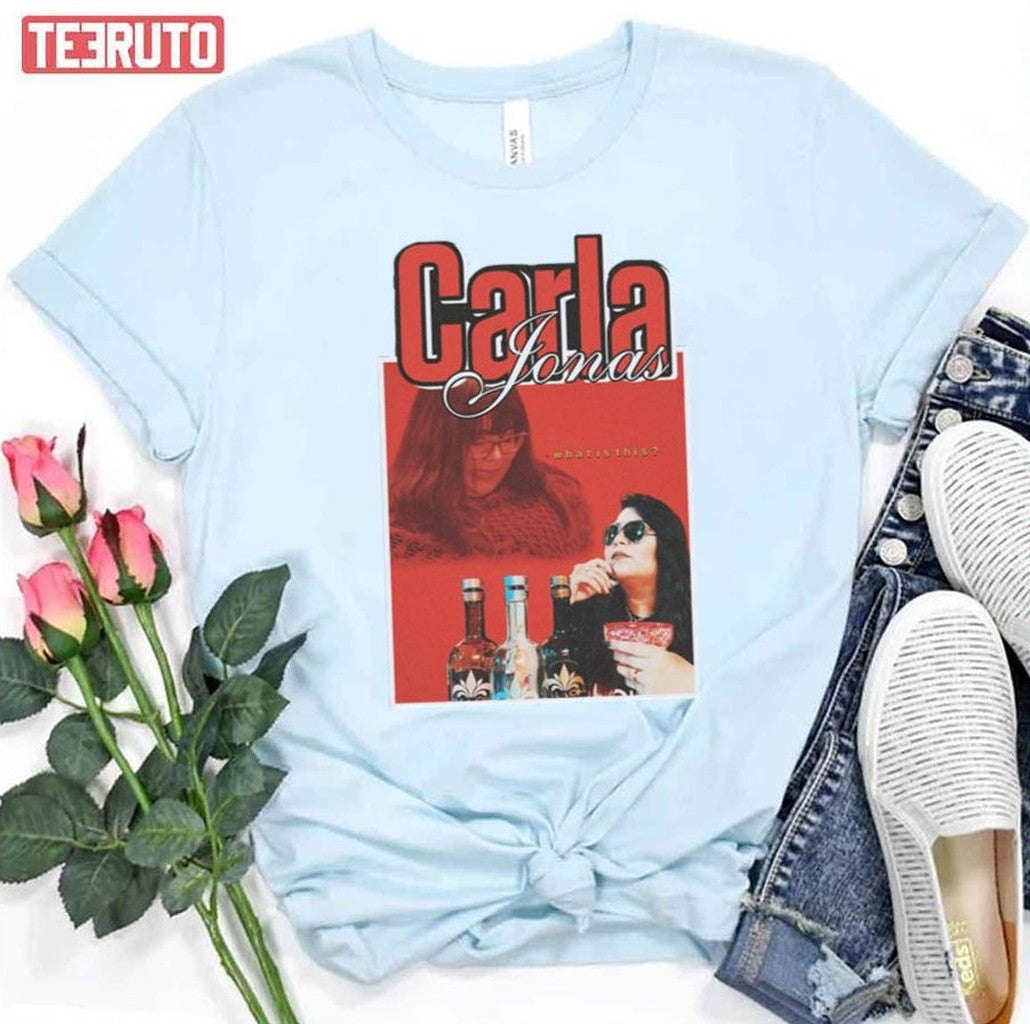 Carla Jonas Collage Red Design Unisex T-Shirt