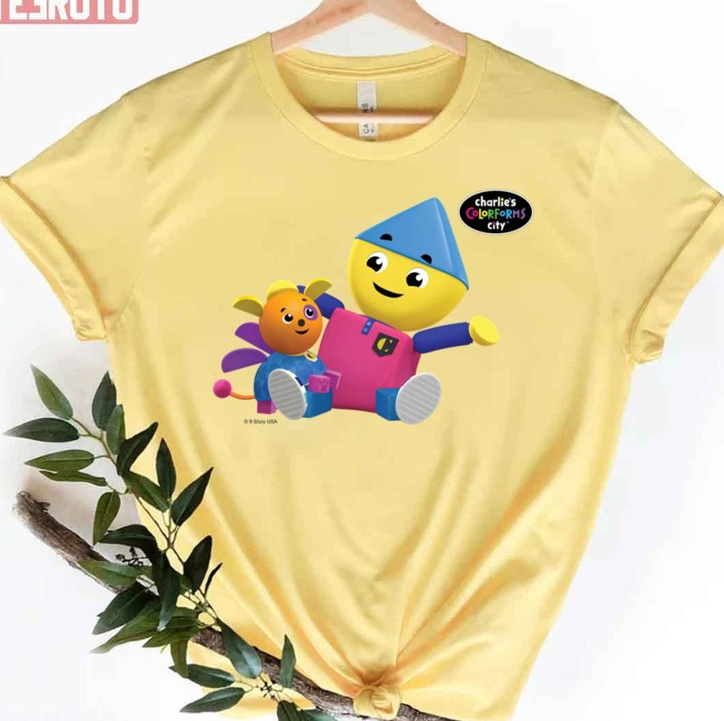 Charlie's Colorforms City Charlie And Klunk Unisex T-Shirt