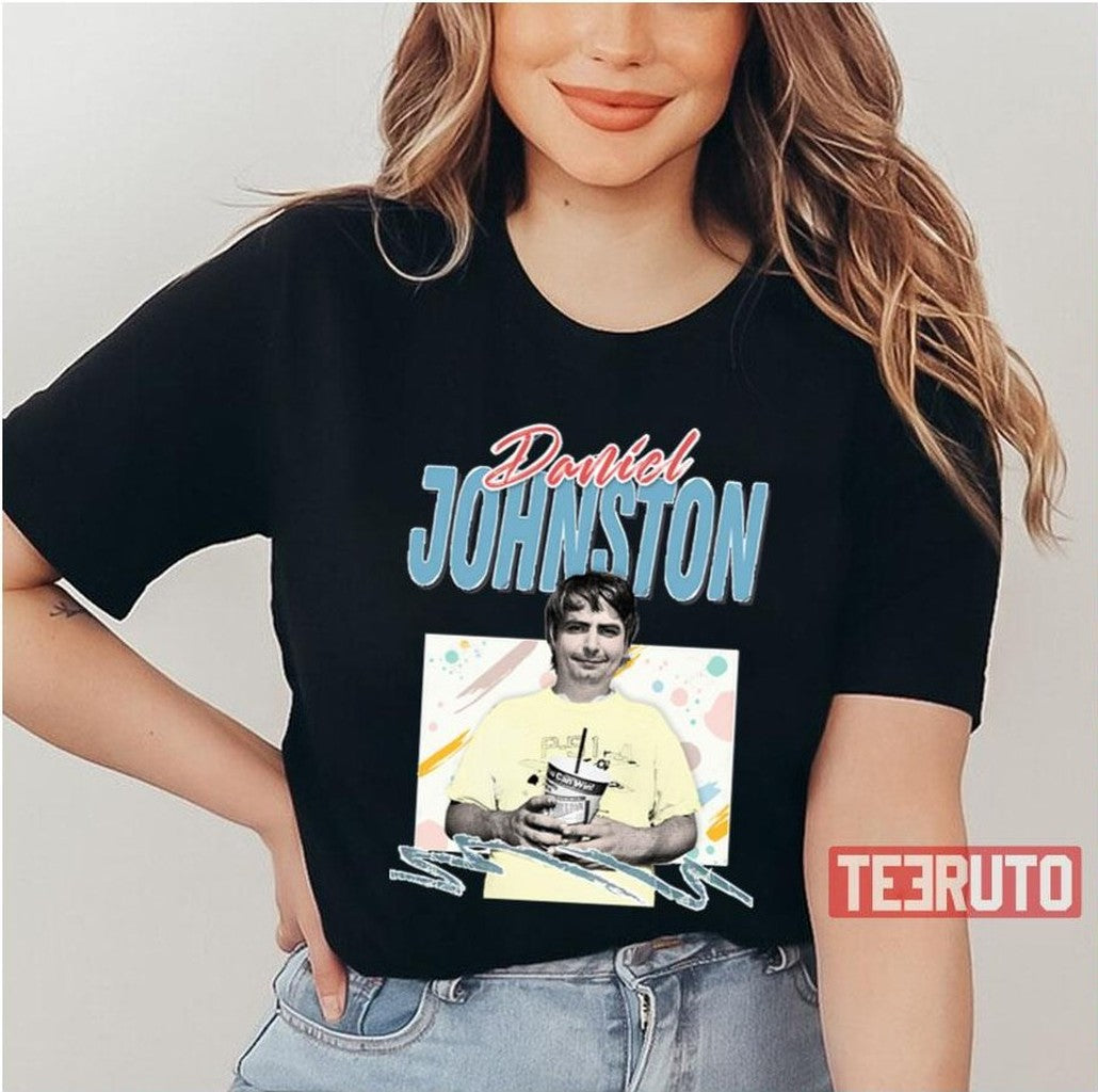 90s Style Aesthetic Daniel Johnston Tribute Design Unisex T-Shirt