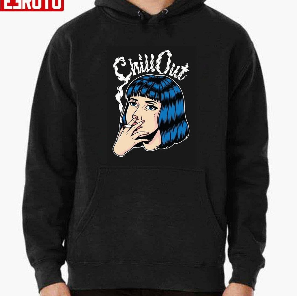 Chill Out! Mia Wallace Pulp Fiction Unisex Sweatshirt