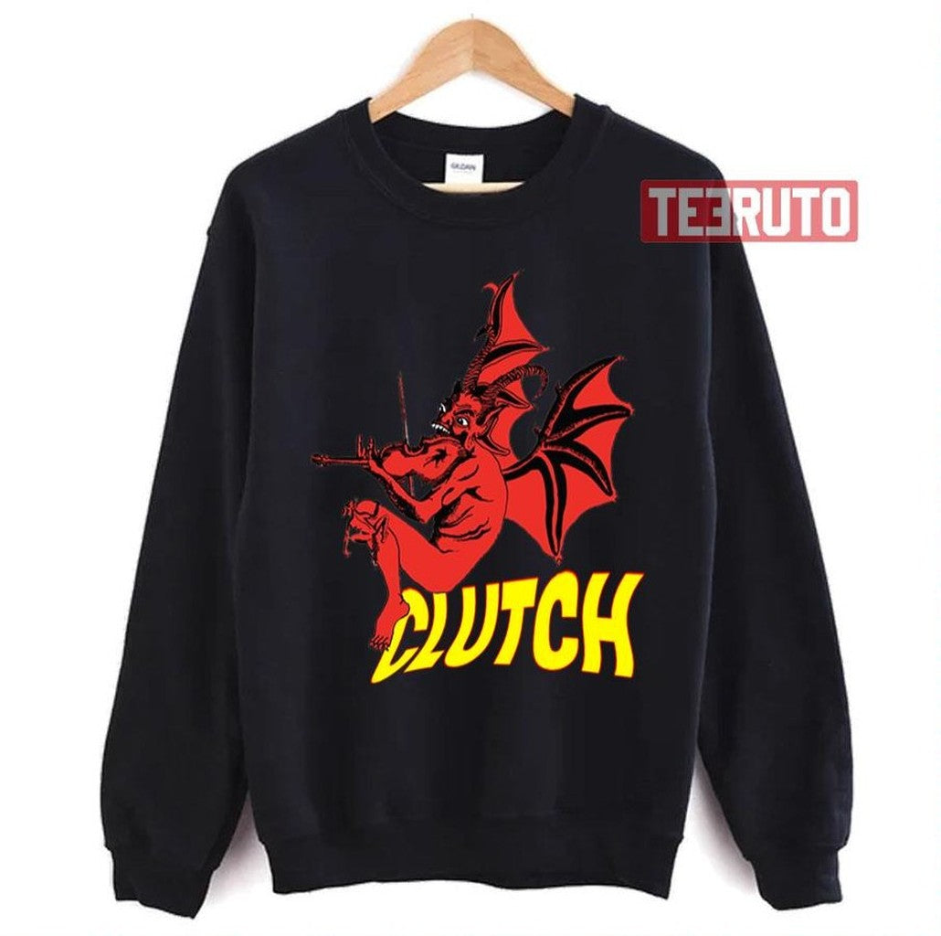 Burning Beard Clutch Unisex Sweatshirt