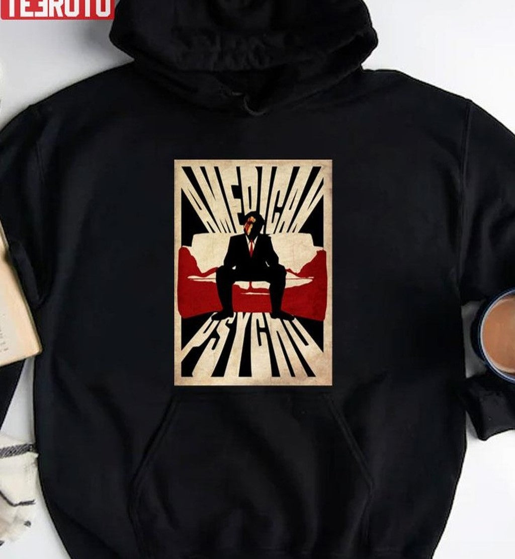 Blood American Psycho Vintage Unisex Sweatshirt