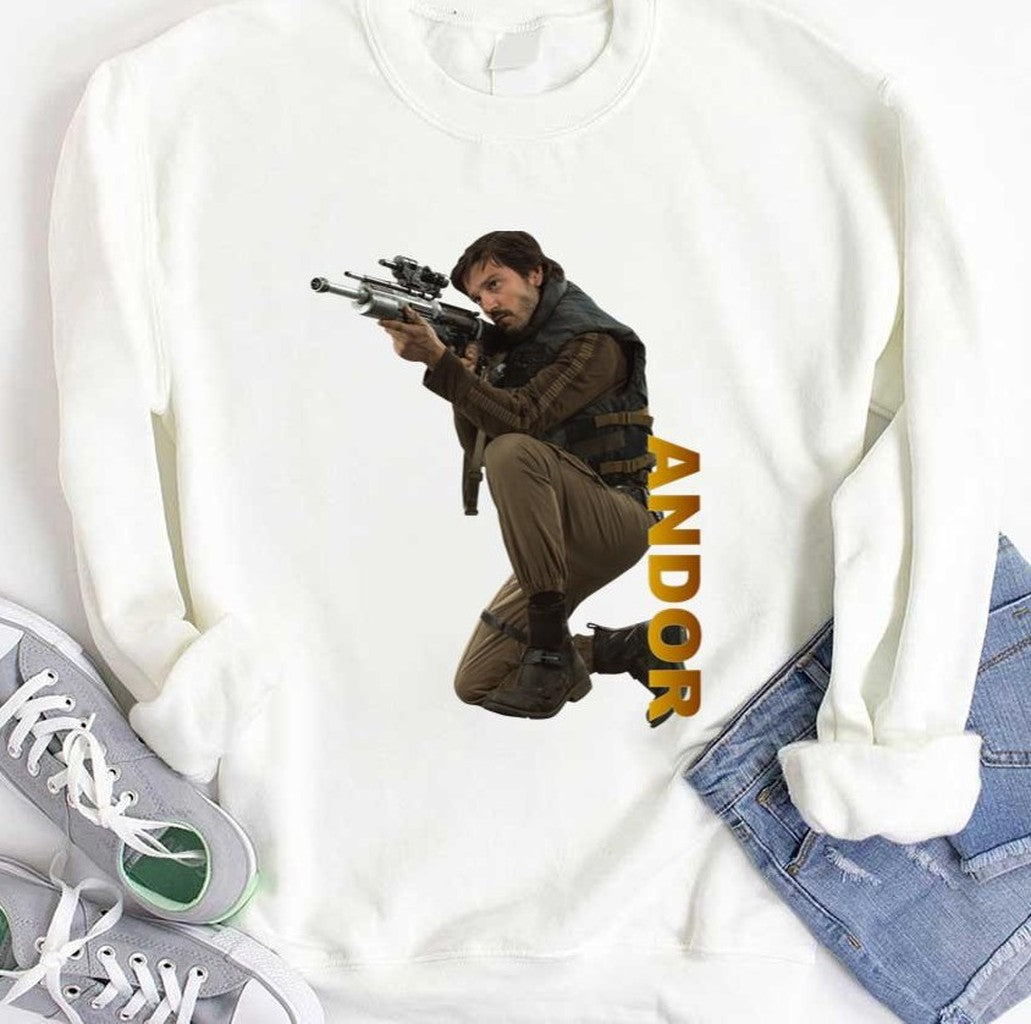 Cassian Portrait Of Andor Man Unisex Hoodie