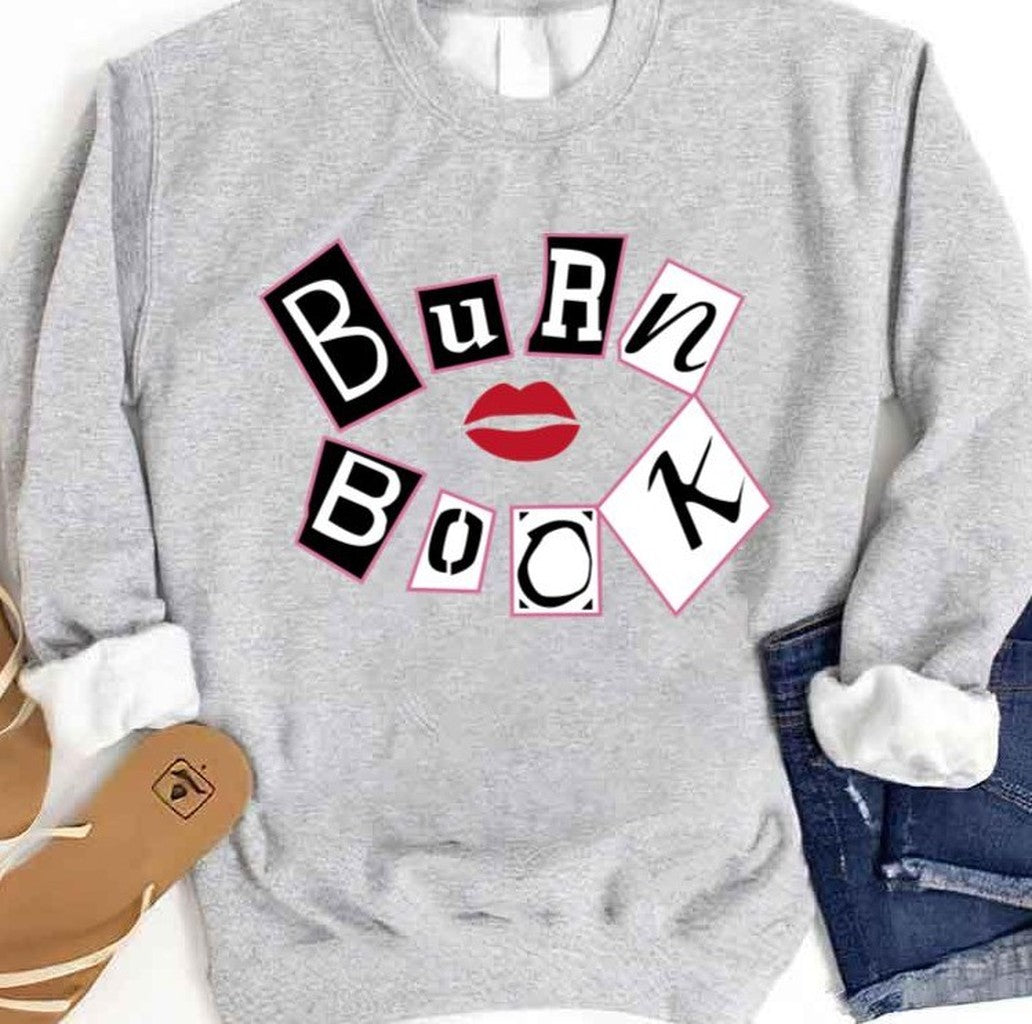 Burn Book Mean Girls Design Unisex Sweatshirt