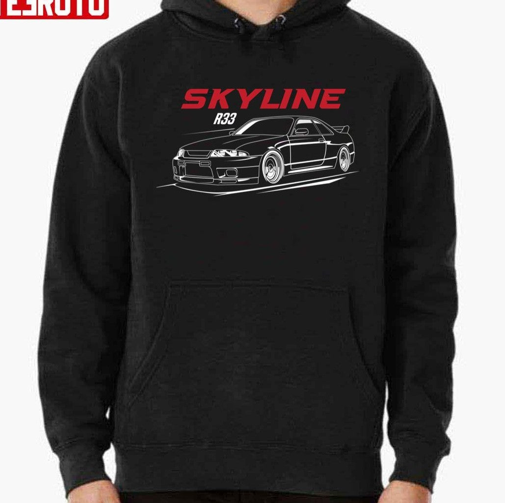 Car Lovers Nissan Skyline Gt R 33 Unisex T-Shirt