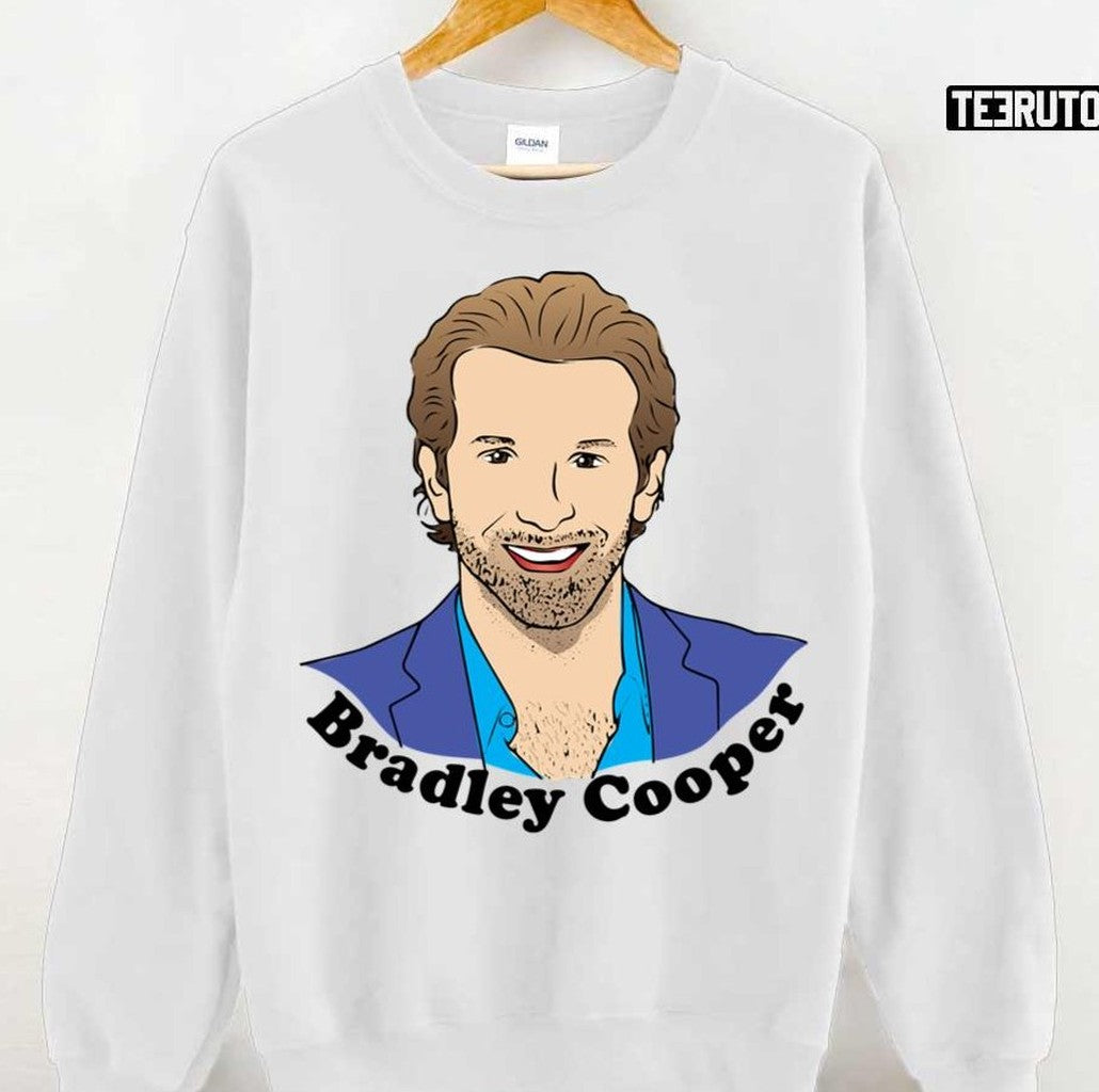 Cartoon Design Bradley Cooper Unisex Sweatshirt