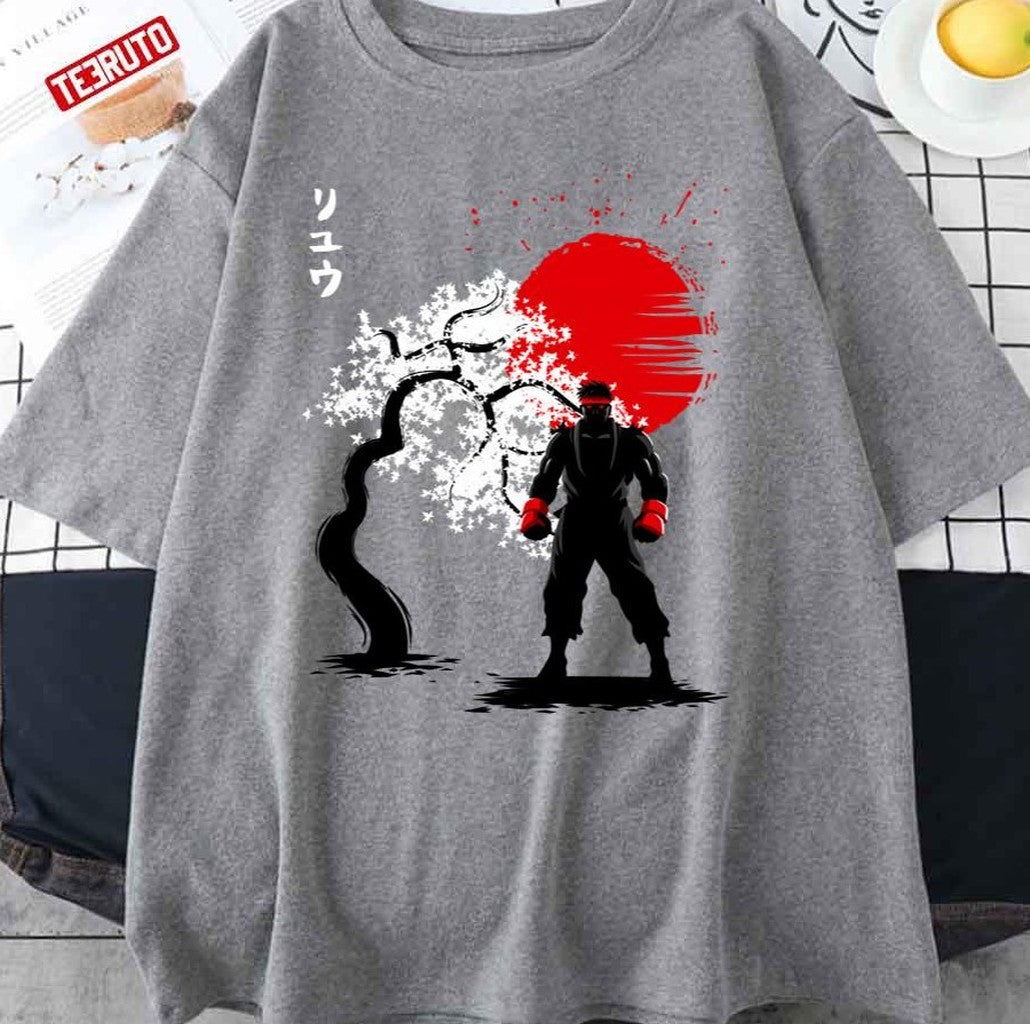 Cherry Tree Ryu Fighter Street Fighter Japanese Gift For You Unisex T-shirt