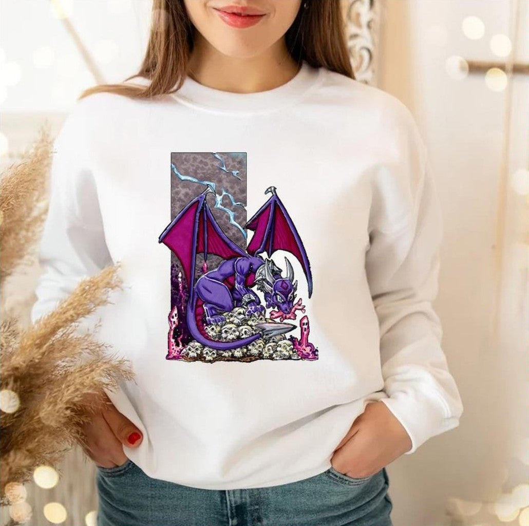 Burnt To Cynder Skylander Unisex Sweatshirt