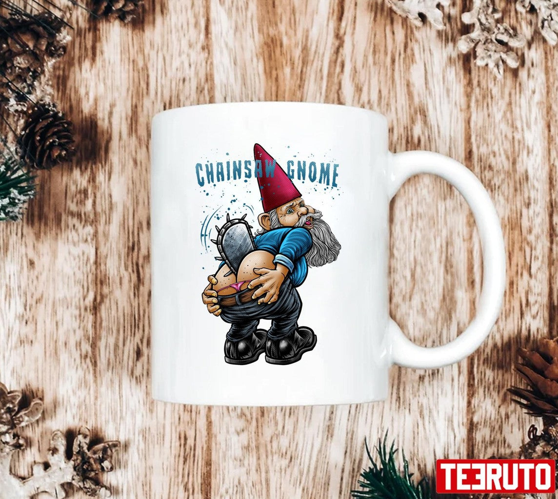 Chainsaw Gnome Christmas Unisex Sweatshirt
