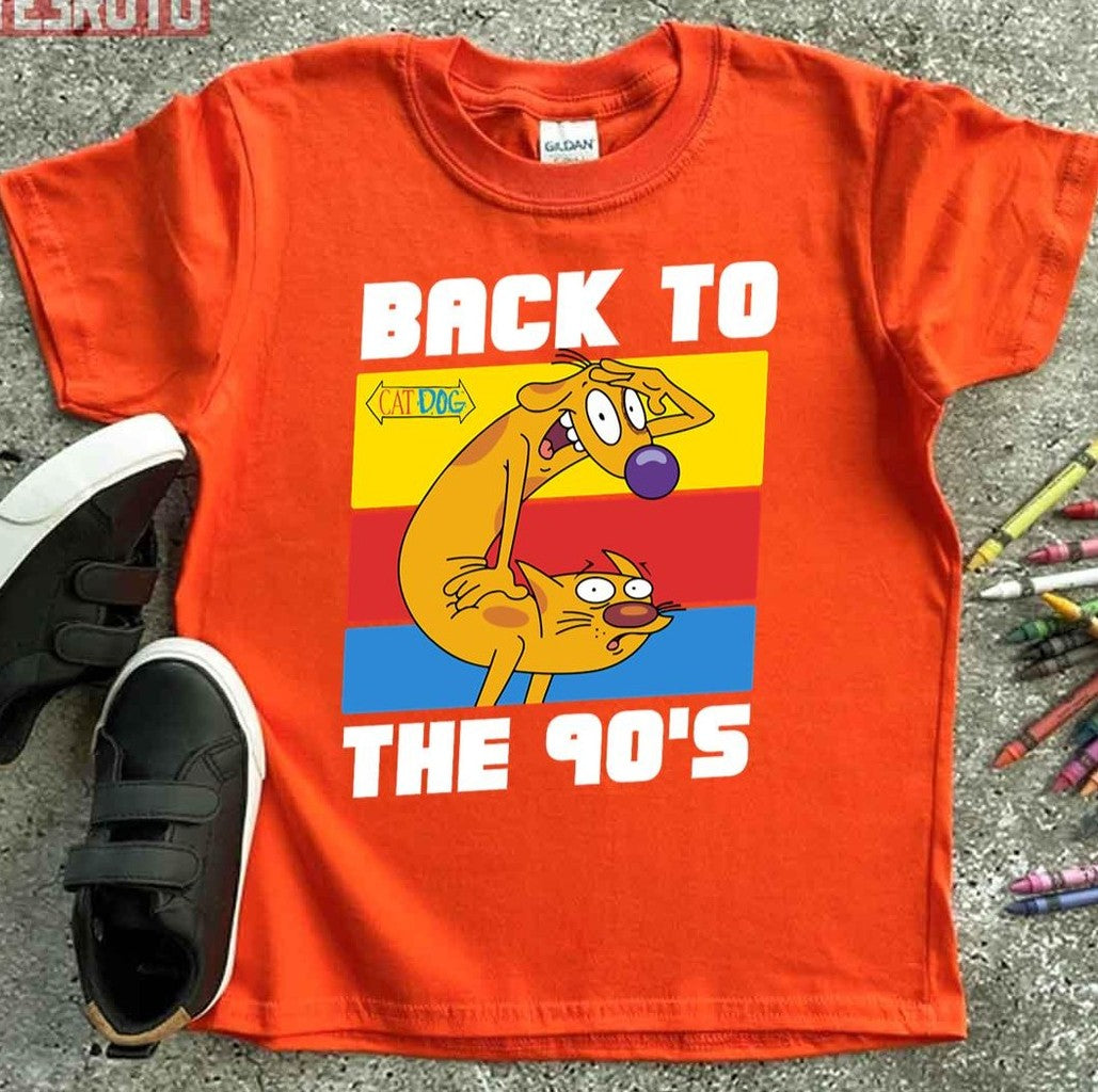 Catdog Retro Colors Movie Funny Unisex T-Shirt