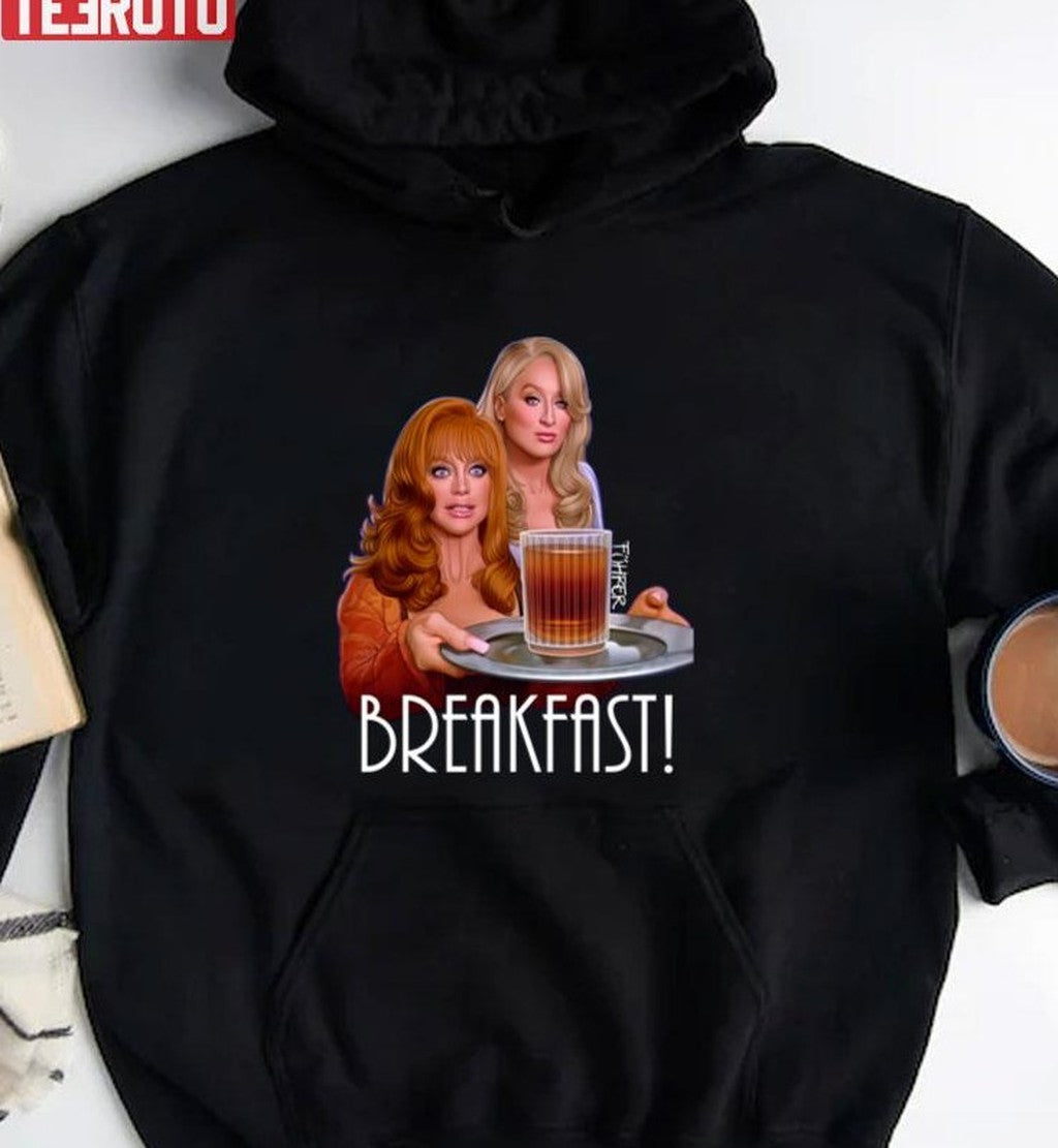 Breakfast Death Becomes Her Unisex T-shirt