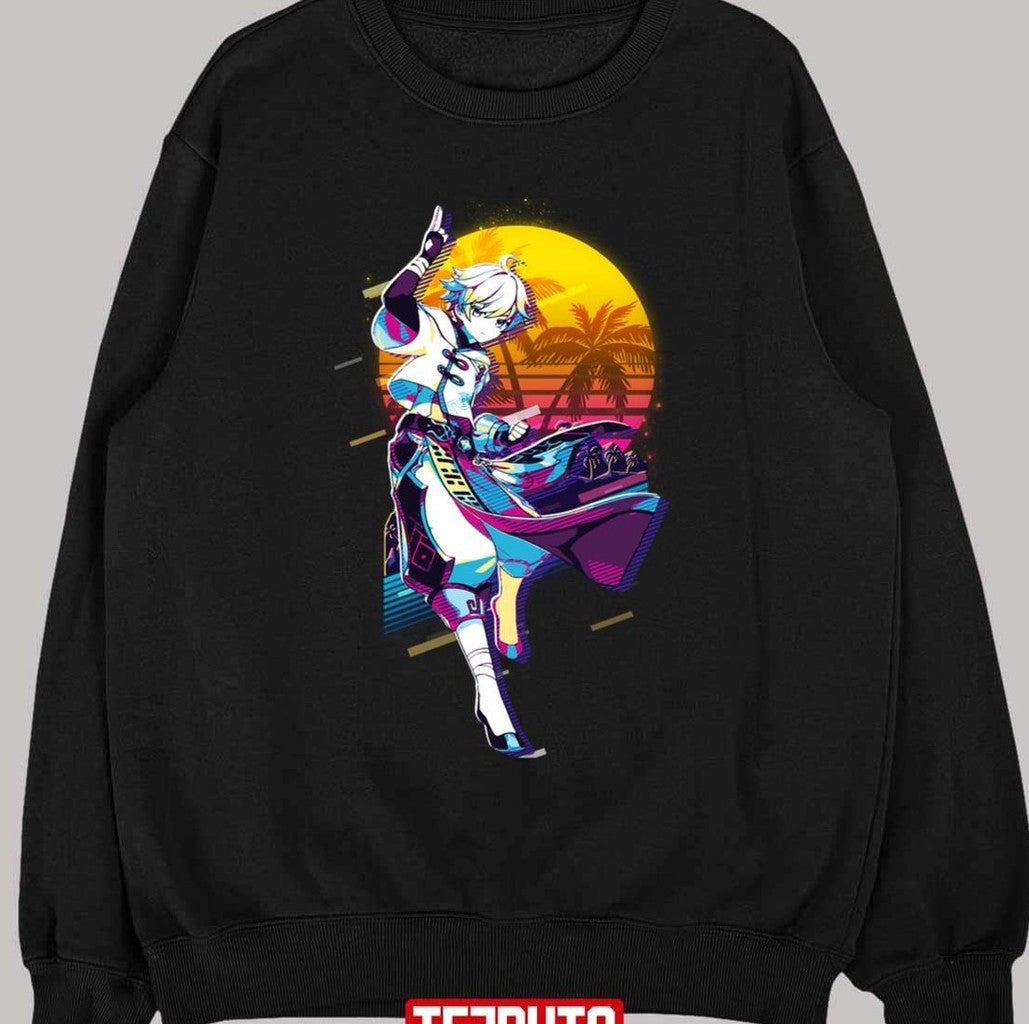 Chongyun Genshin Impact 80s Retro Unisex T-shirt