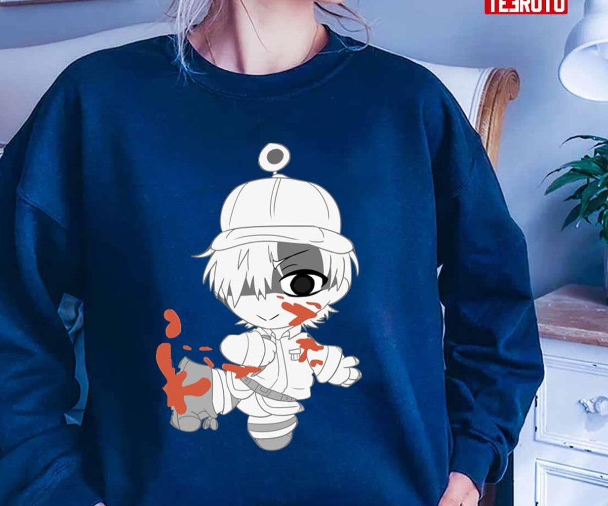 Chibi Cells At Work White Blood Cell Unisex T-Shirt