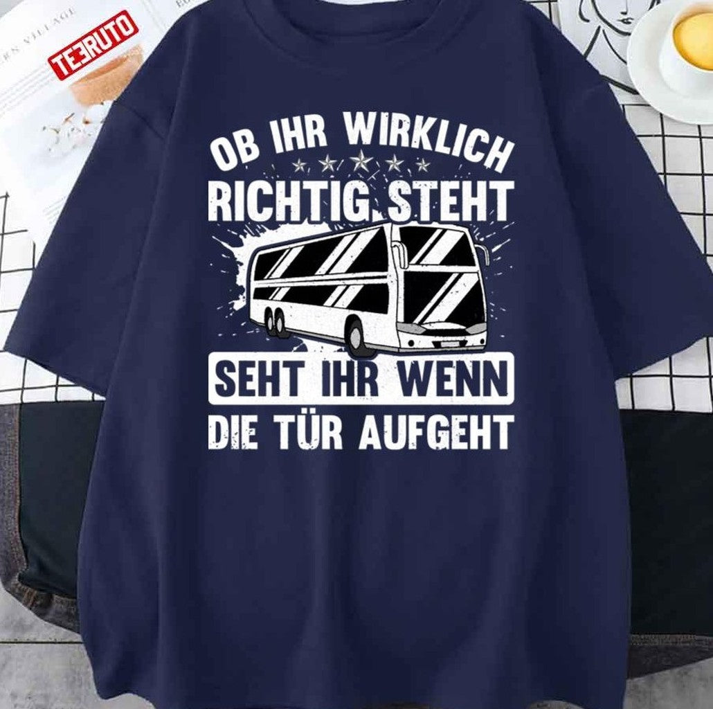 Bus Driver Coach Bus School Bus Unisex T-Shirt
