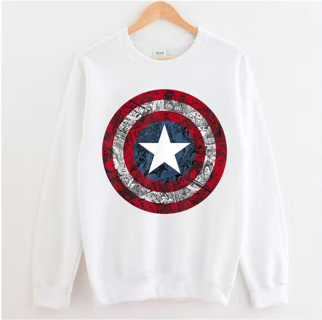 Ca Shield Comic Marvel Unisex Sweatshirt