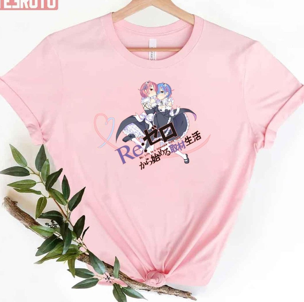 Chibi Duo Rezero Unisex T-Shirt