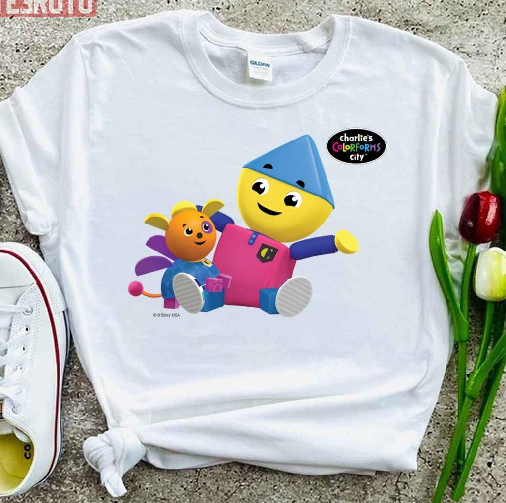 Charlie's Colorforms City Charlie And Klunk Unisex T-Shirt