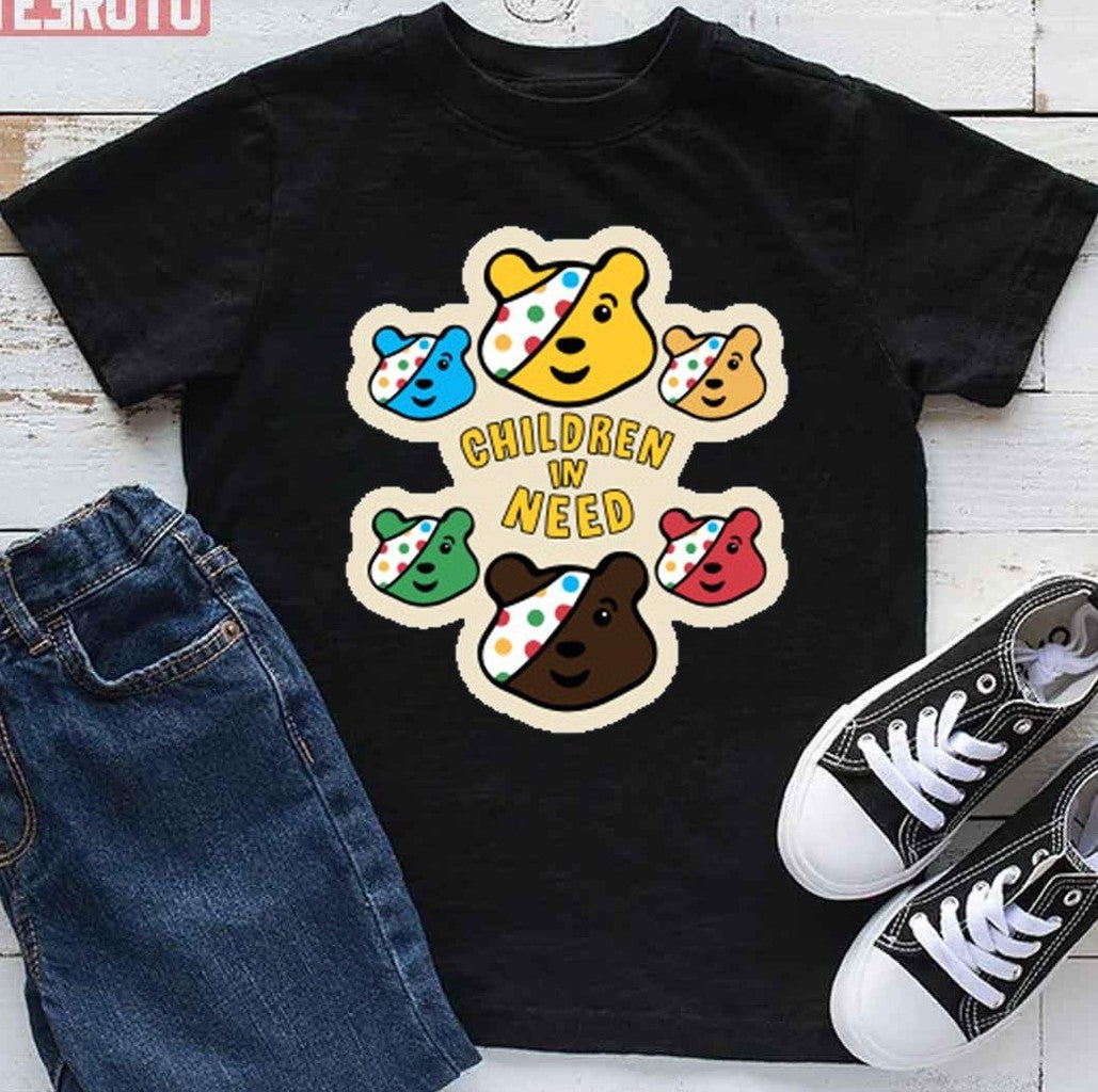 Children In Need Tesco Pudsey Bear Unisex T-Shirt