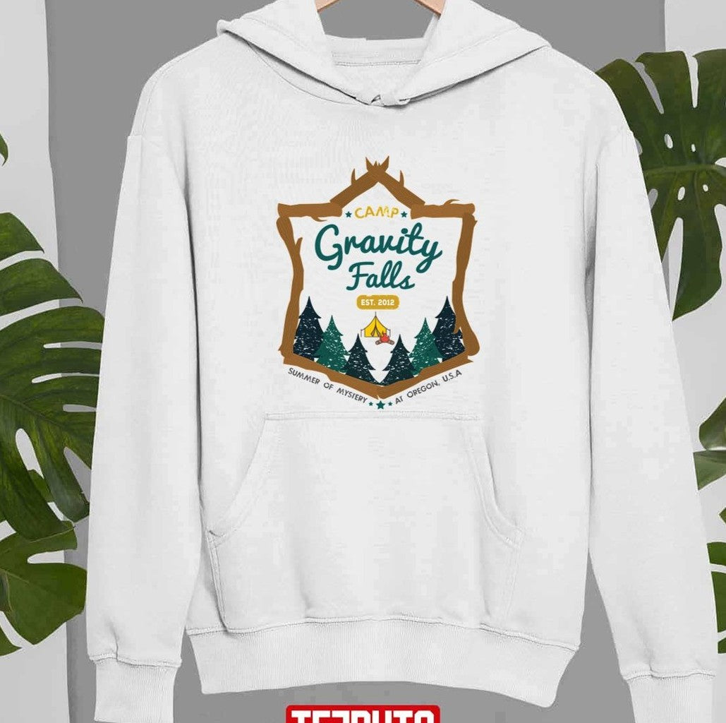 Camp Gravity Falls Worn Look Unisex Sweatshirt
