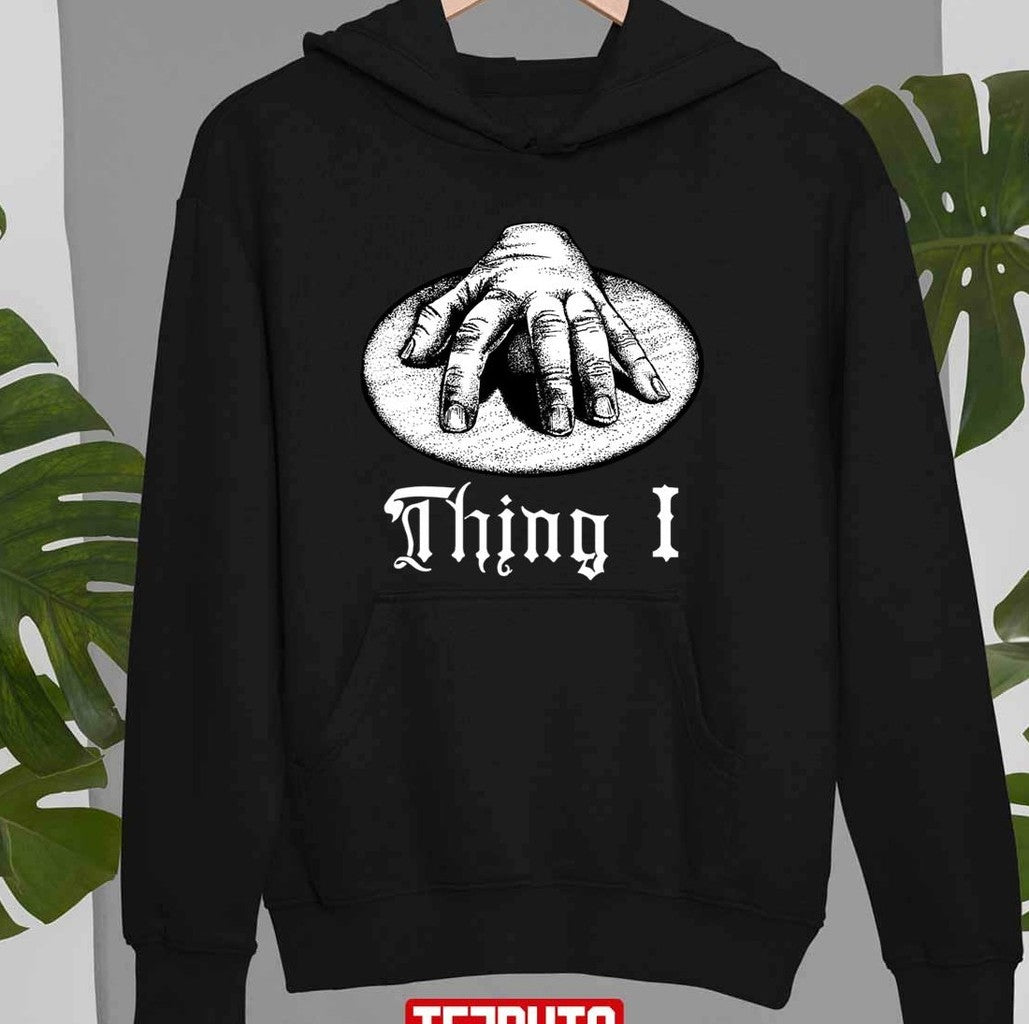 Character Thing I Addams Family Left HandUnisex Sweatshirt