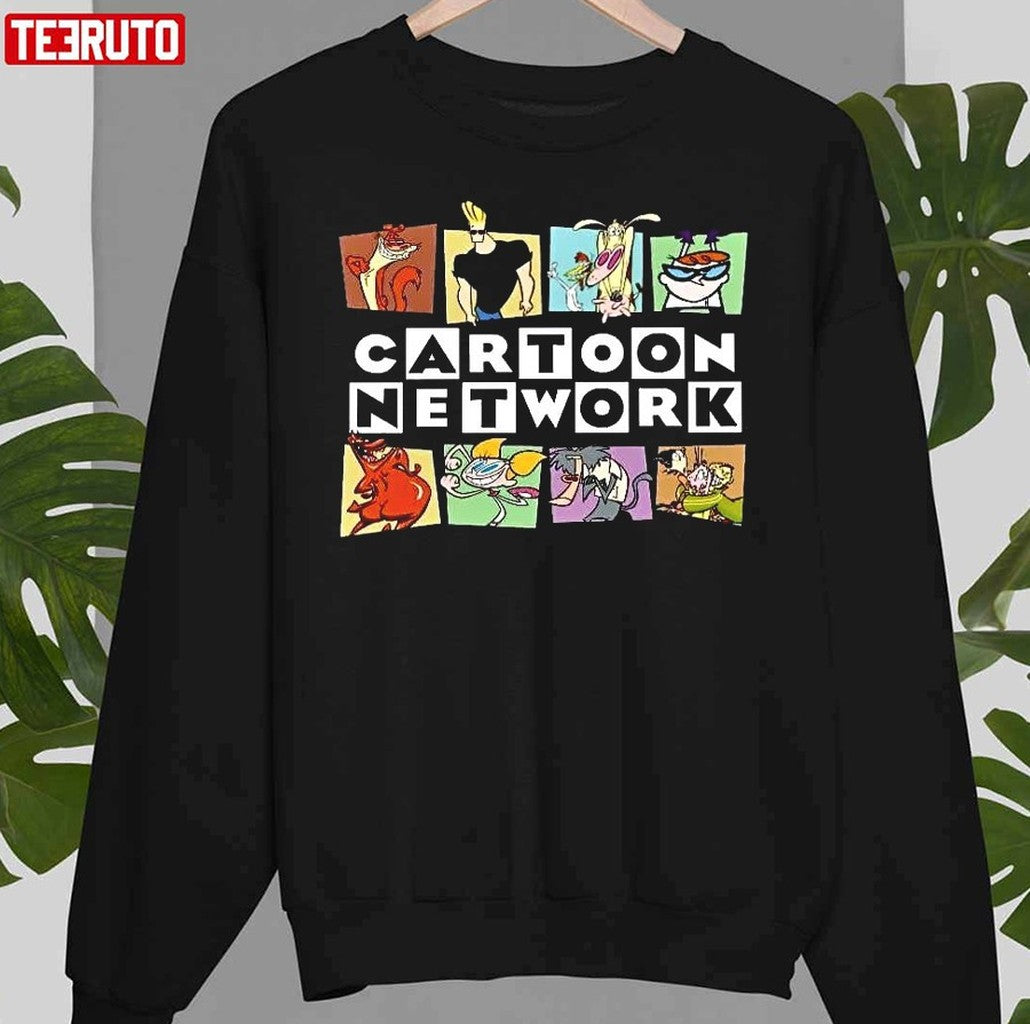 Cartoon Network Classic Logo Animations 90s Unisex Sweatshirt