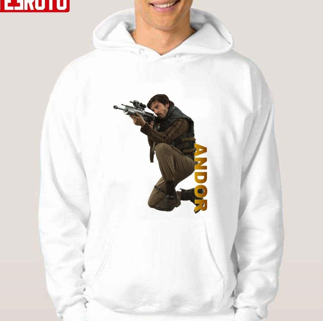 Cassian Portrait Of Andor Man Unisex Hoodie