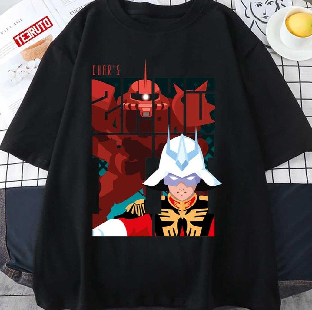 Char's Zaku Font Gundam Unisex T-Shirt