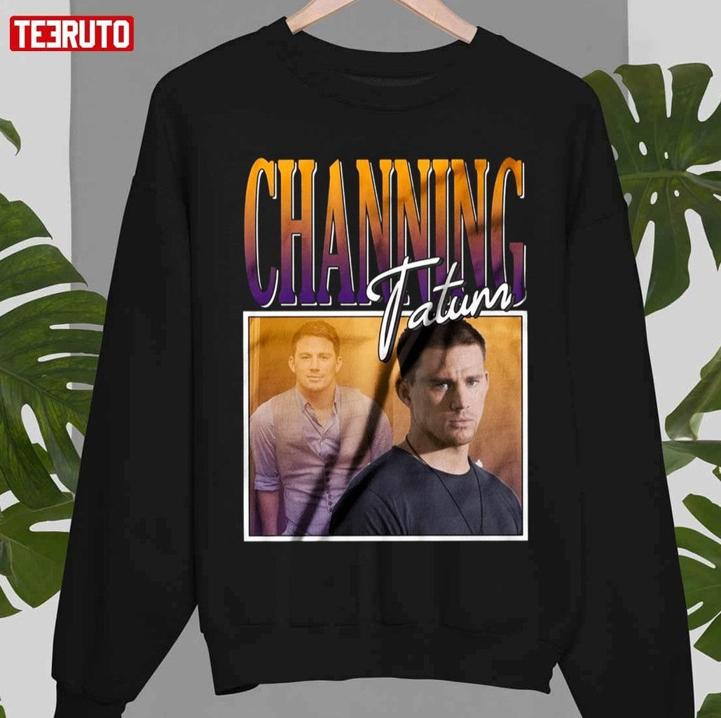 Channing Tatum College Design Portrait Unisex T-Shirt