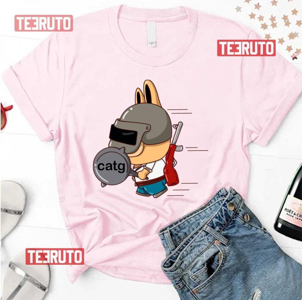 Catg Funny Design Pubg Unisex T-Shirt