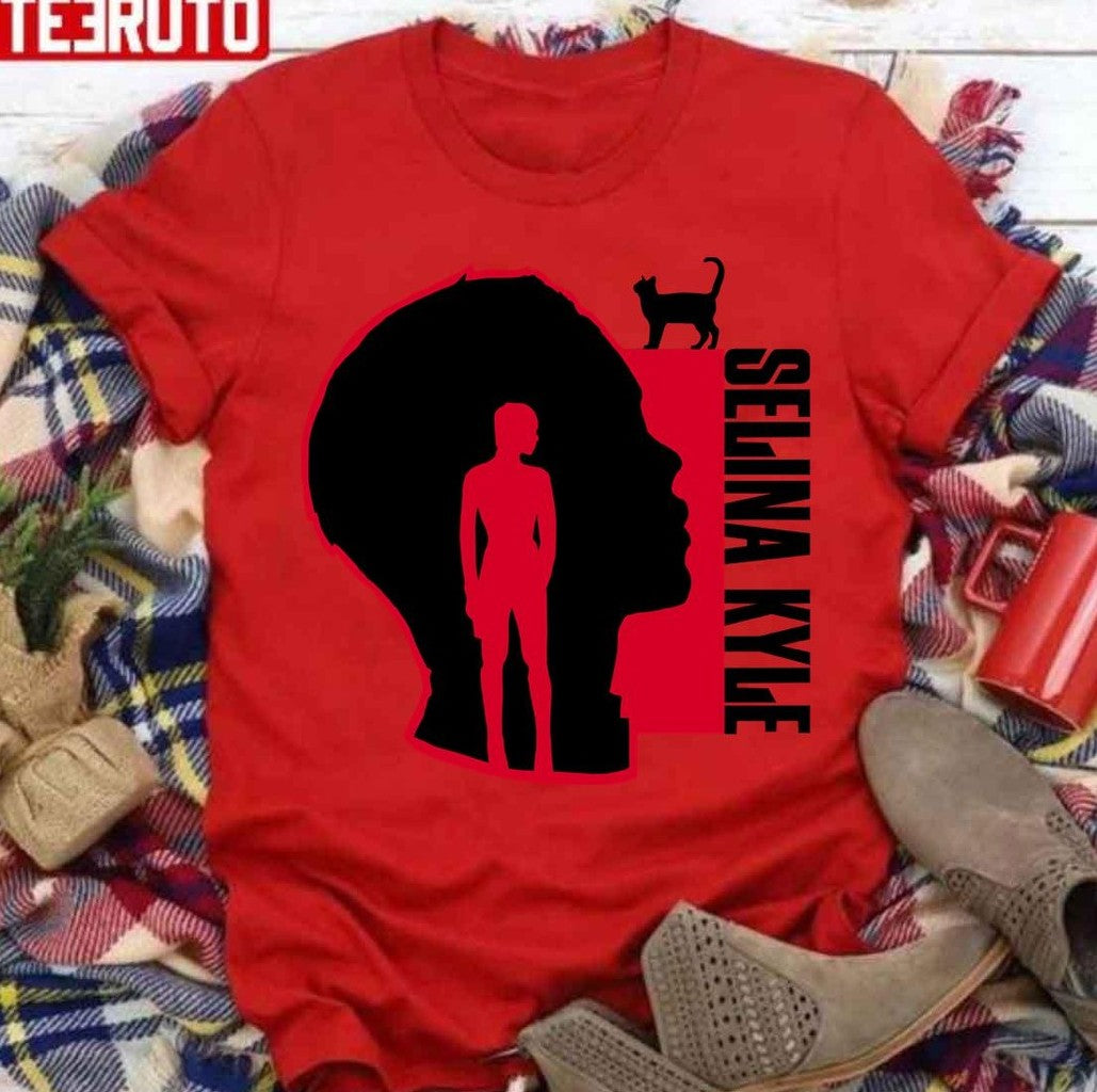 Cat Woman Selina Kyle Art Unisex T-Shirt